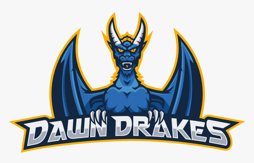 Mascot Logo Dawndrakes 03 &ndash Dawn Drakes - Emblem, HD Png Download, Free Download