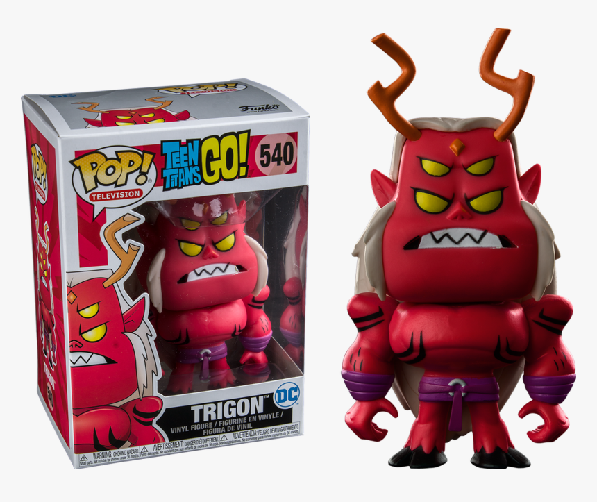 Teen Titans Go - Teen Titans Go Trigon Pop, HD Png Download, Free Download