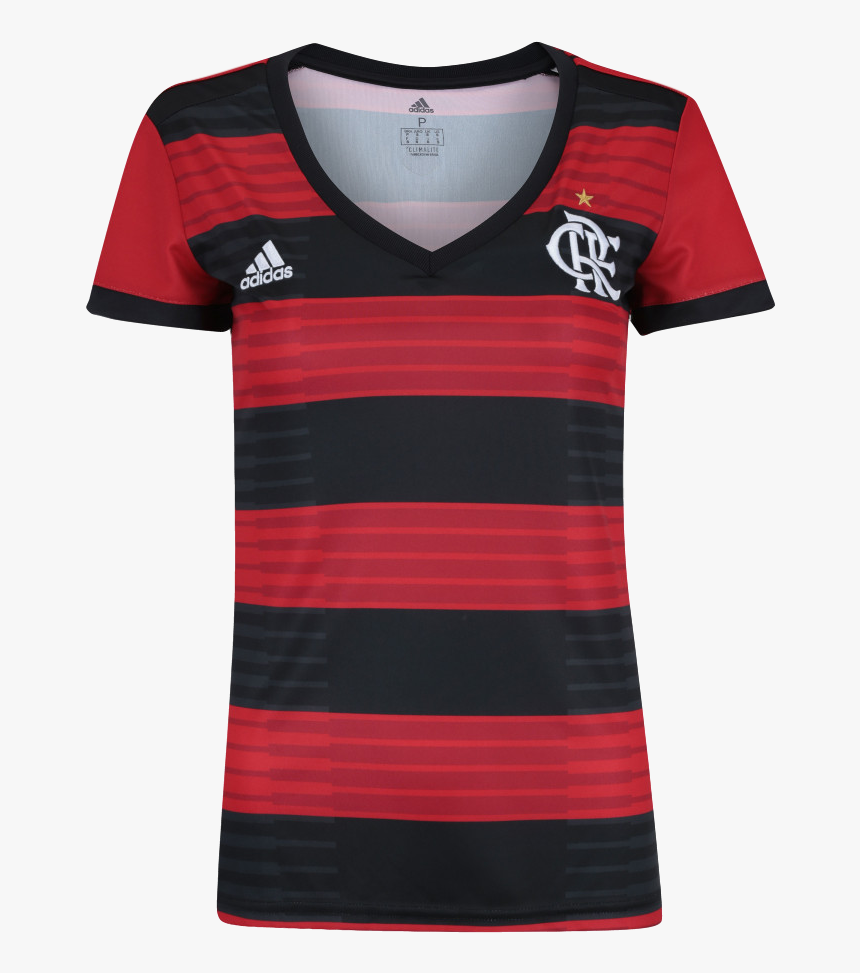 Flamengo 2018 Home Women"s Jersey - Mens 2019-2020 Flamengo Adidas Home Football Shirt, HD Png Download, Free Download