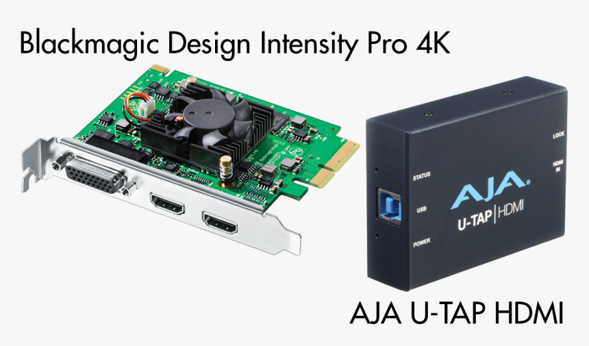 Blackmagic Design Intensity Pro 4k, Aja U-tap Hdmi - Blackmagic Intensity Pro 4k, HD Png Download, Free Download