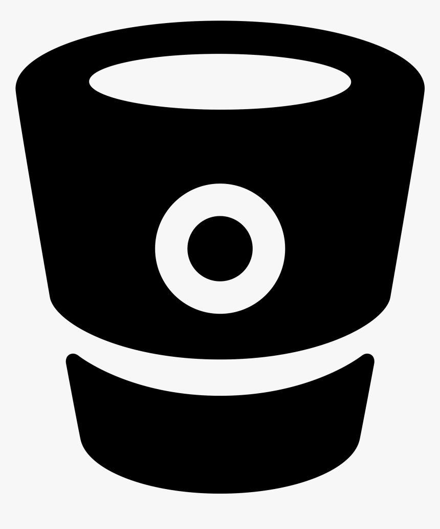 Bitbucket, Black Icon - Bitbucket Icon, HD Png Download, Free Download