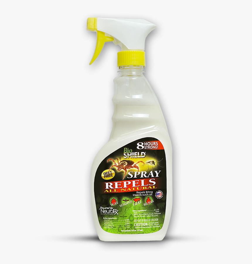 Bs1010 Bioshield Spray 16oz Bug Repellent - Carpenter Ant, HD Png Download, Free Download