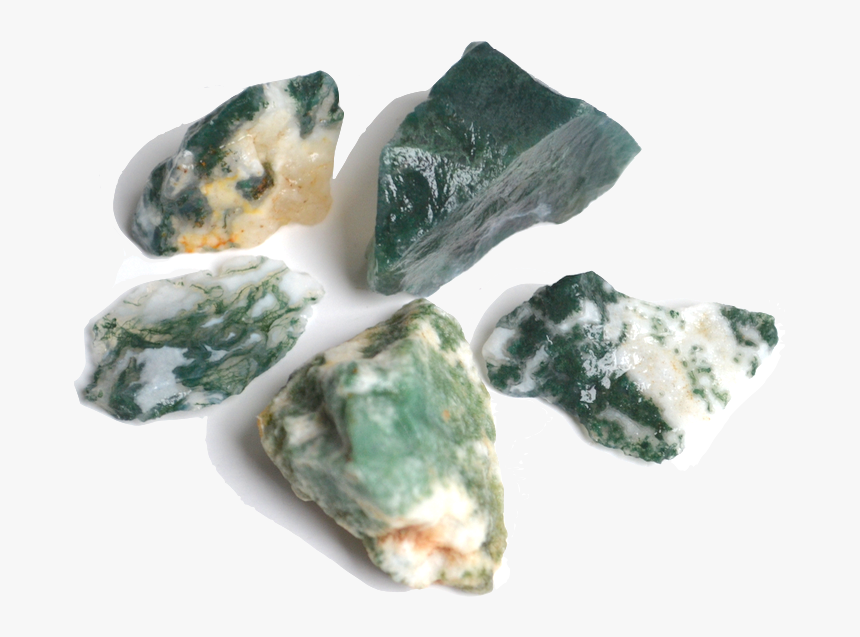 Moss Agate - Green And White Quartz, HD Png Download, Free Download