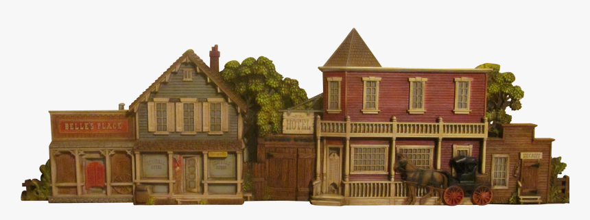 Old West Town Png, Transparent Png, Free Download