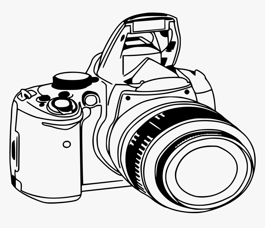 Картинка фотоаппарата рисунок