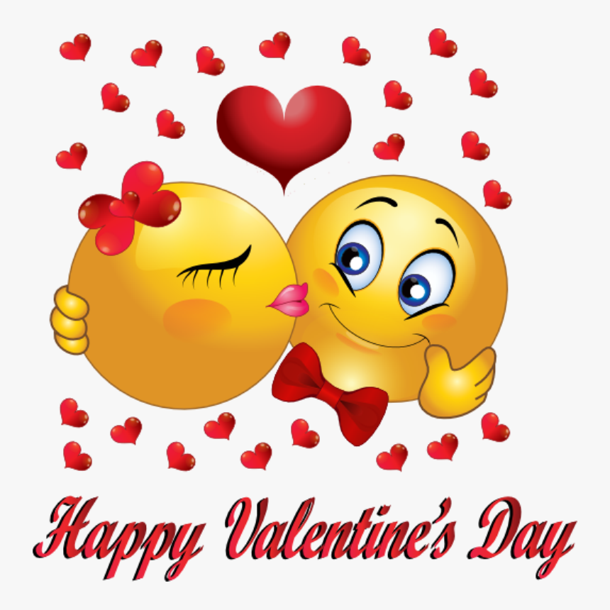 Transparent Valentines Day Background Png - Happy Valentines Day Emoji, Png Download, Free Download