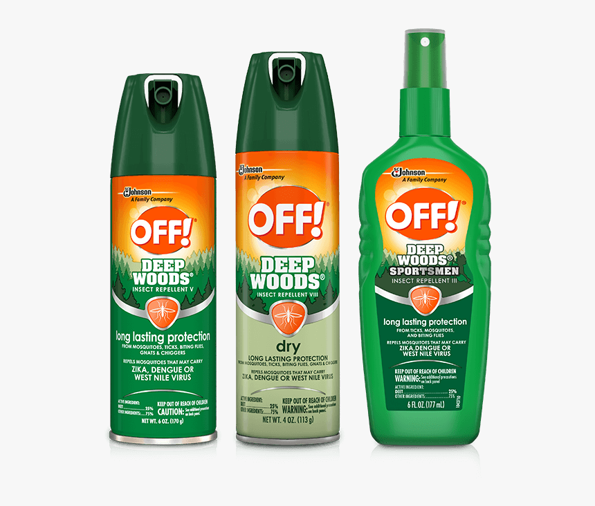 Mosquito Repellent Off - Off Deep Woods Insect Repellent, HD Png Download, Free Download