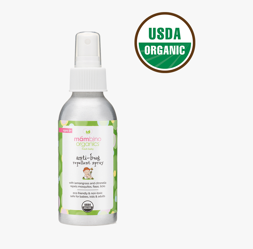 Mambino Organics Bug Away Repellent Spray, HD Png Download, Free Download