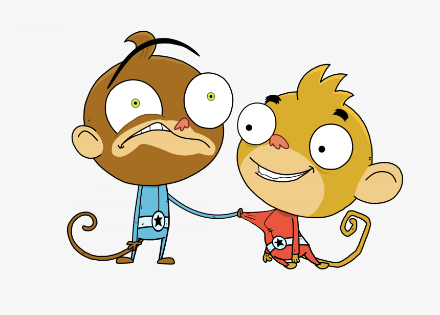 Rocket Monkey Clipart , Png Download - Rocket Monkeys Wally And Gus, Transparent Png, Free Download