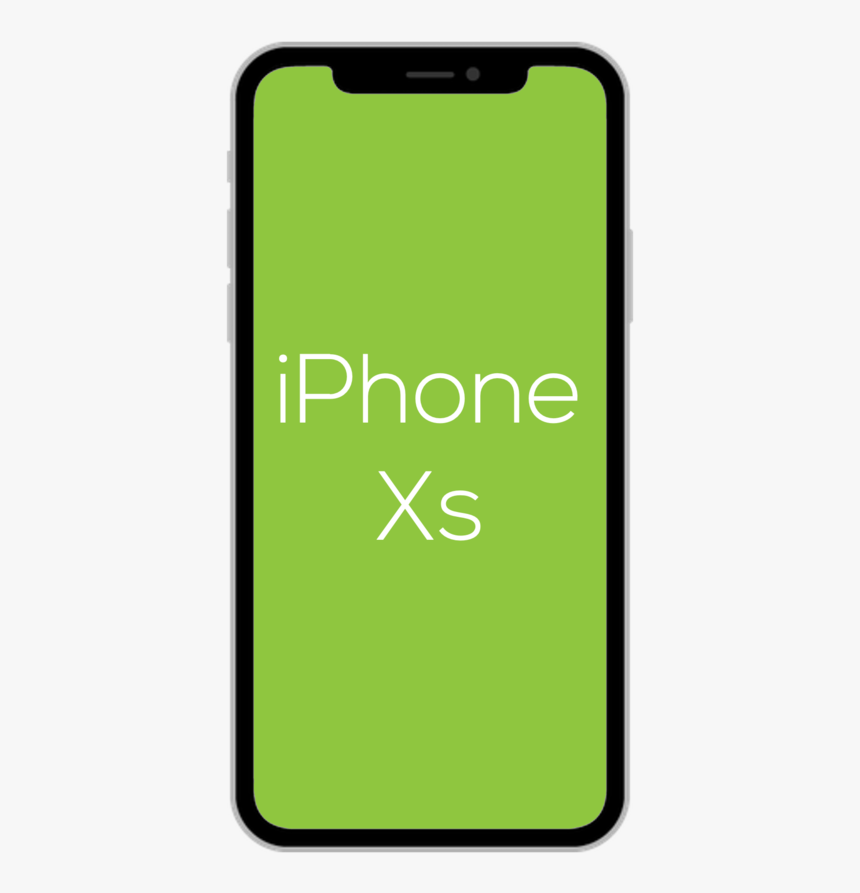 Iphone Xs Green - Png Mobile Green, Transparent Png, Free Download