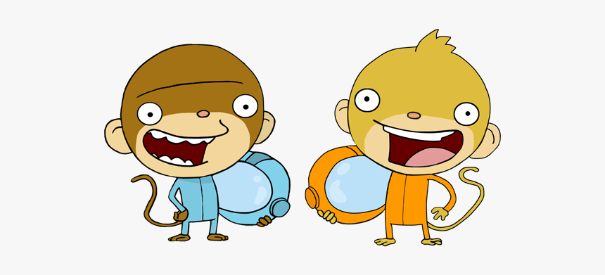 Rocket Monkeys - Cartoon, HD Png Download, Free Download