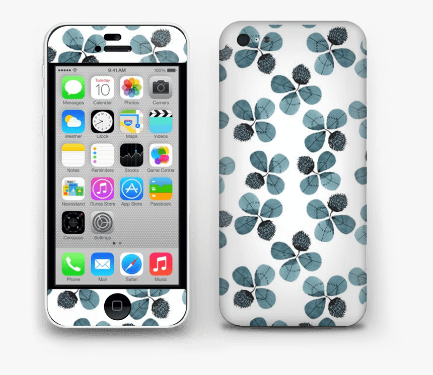 Clover In Blue Skin Iphone 5c - Iphone 5c, HD Png Download, Free Download