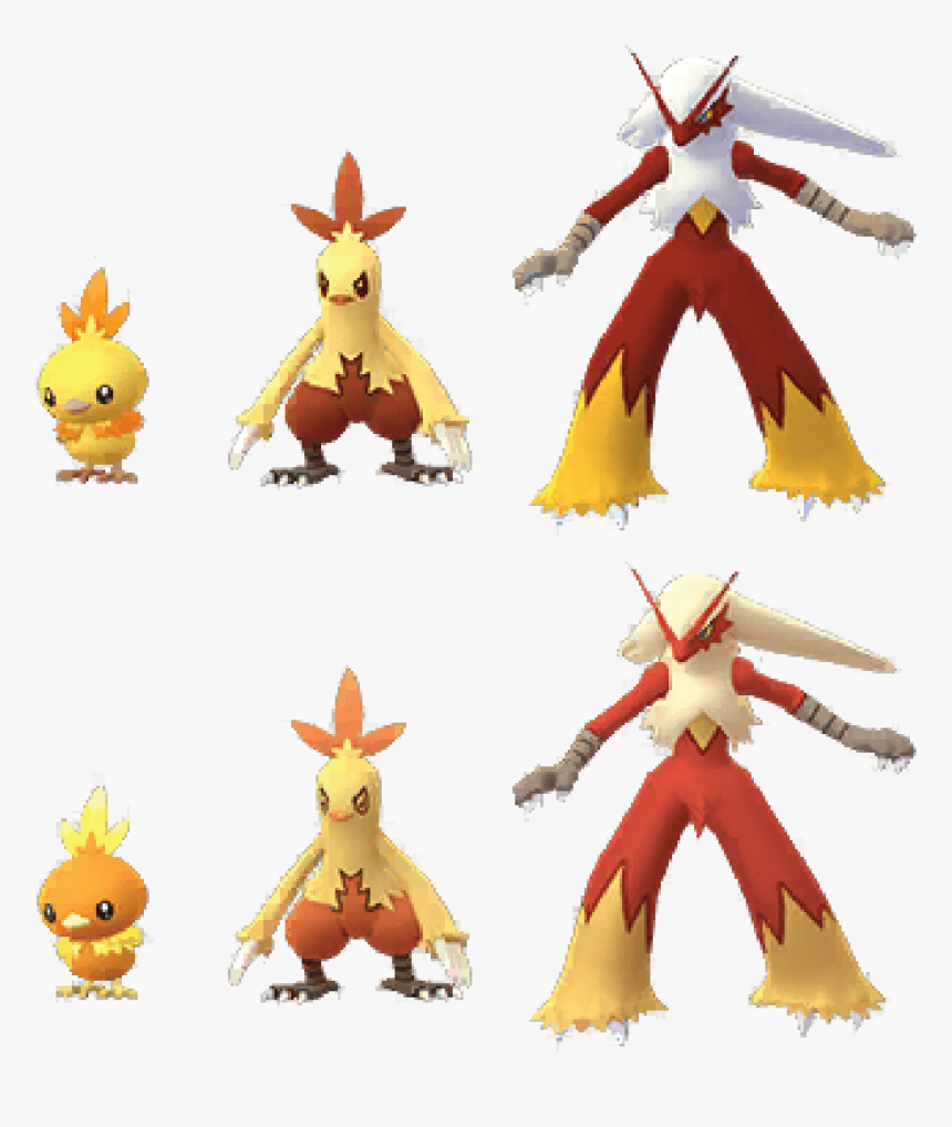 Torchicshinyfamily - Shiny Blaziken Pokemon Go, HD Png Download, Free Download