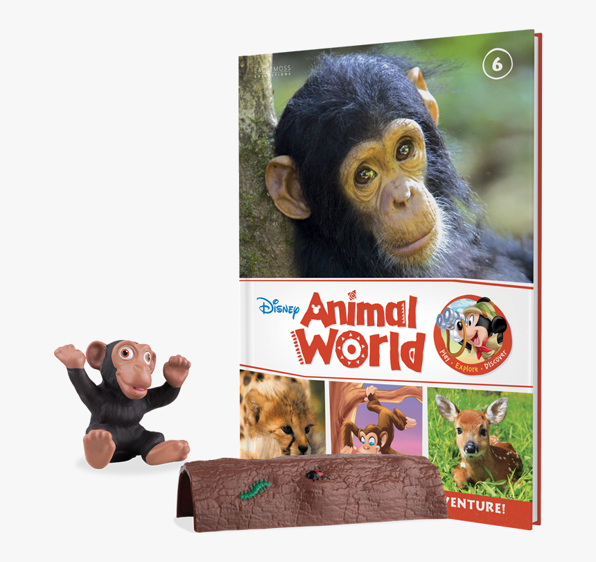 3d Postcard Schimpansen Baby , Png Download - Chimpancé Común, Transparent Png, Free Download