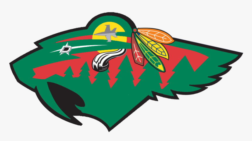 Nhl Chicago Blackhawks Logo Magnet , Png Download - Chicago Blackhawks, Transparent Png, Free Download