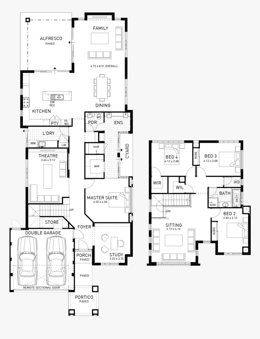 Transparent City View Png - Floor Plan, Png Download, Free Download