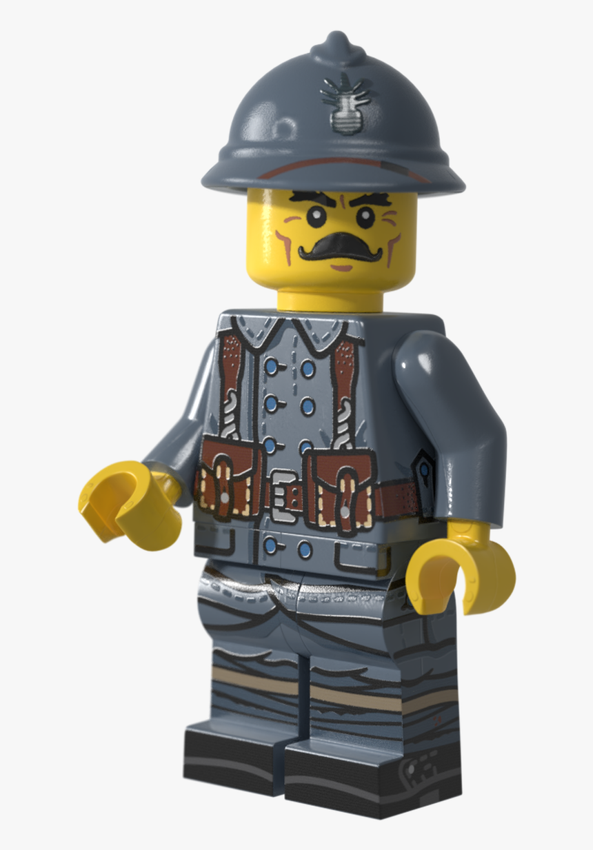 Wwi French Rifleman - Lego Ww1 French Army, HD Png Download, Free Download