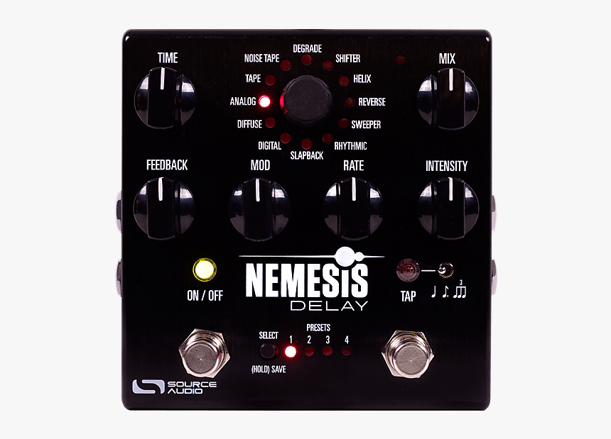 Source Audio Nemesis Delay Black - Source Audio Sa260 Nemesis Delay, HD Png Download, Free Download