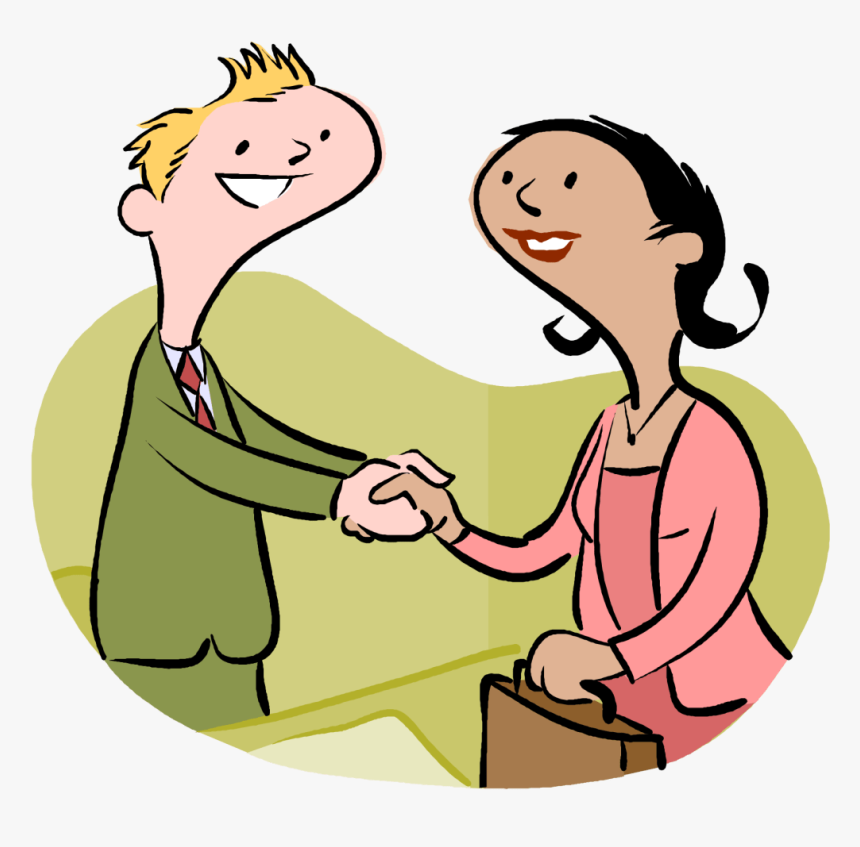 Church Business Meeting Clip Art - People Meeting Each Other, HD Png Download, Free Download