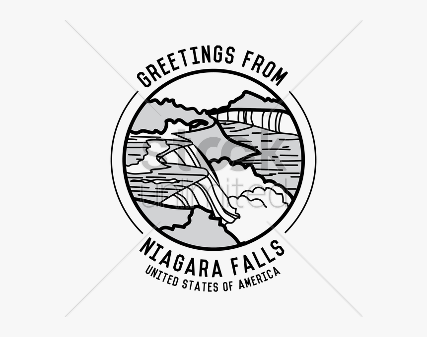 Niagara Falls Vector Image - Niagara Falls Clip Art, HD Png Download, Free Download