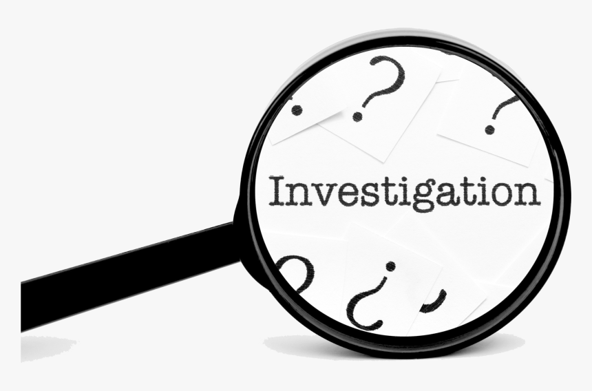 Investigating With A Magnifying Glass, HD Png Download, Free Download