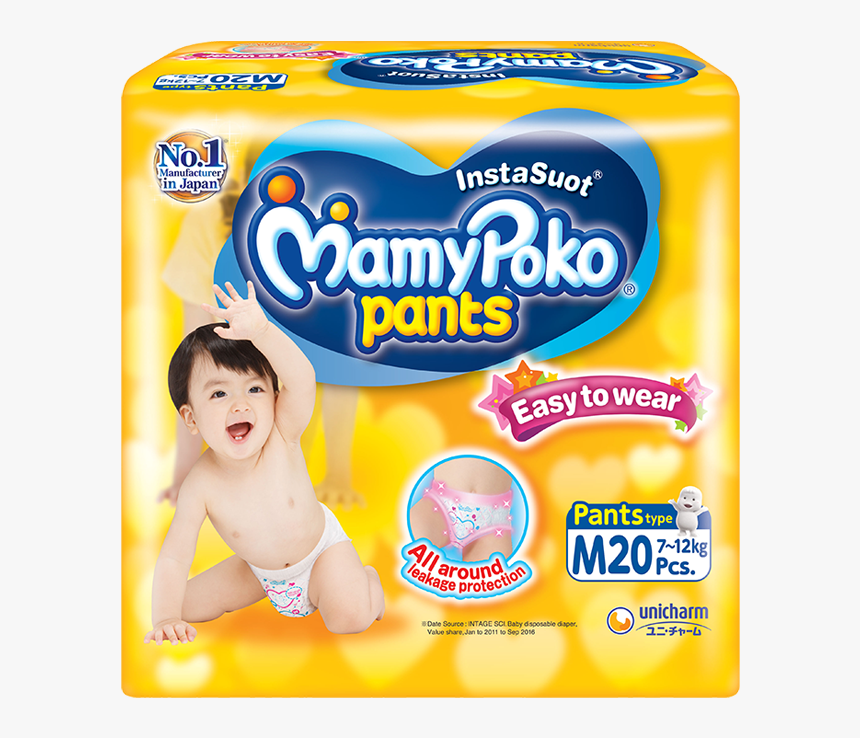 Mamypoko Pants Easy To Wear - Mamypoko Diaper, HD Png Download, Free Download