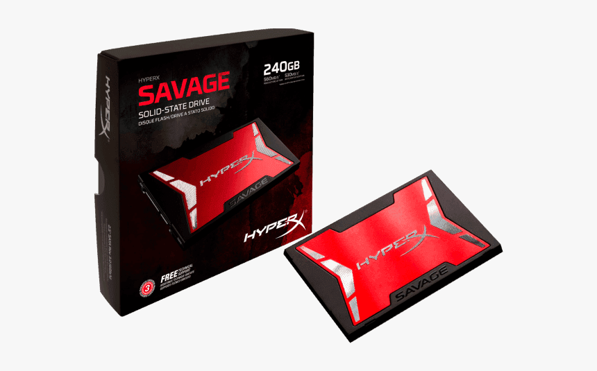 Hyperx Savage 240 Gb, HD Png Download, Free Download