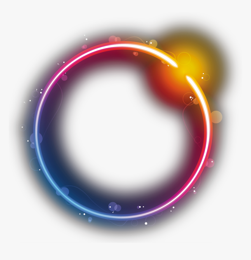 Transparent Star Glow Png - Transparent Rainbow Circle Png, Png Download, Free Download