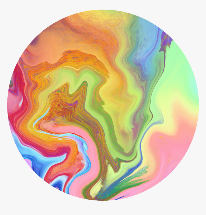 🌈

#rainbow #swirl #circle #fluid #background - Circle, HD Png Download, Free Download