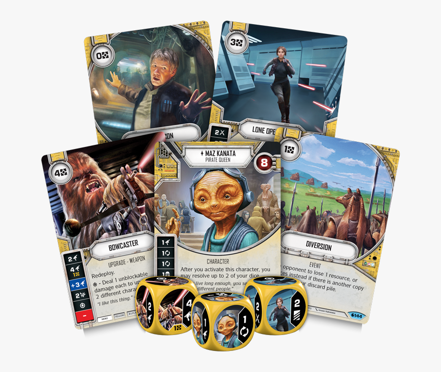 Swd04 Cardfan2 - Star Wars Destiny Liste Des Cartes, HD Png Download, Free Download