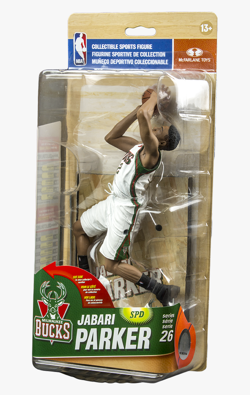Jabari Parker Milwaukee Bucks Series 26 Nba Basketball - Milwaukee Bucks, HD Png Download, Free Download