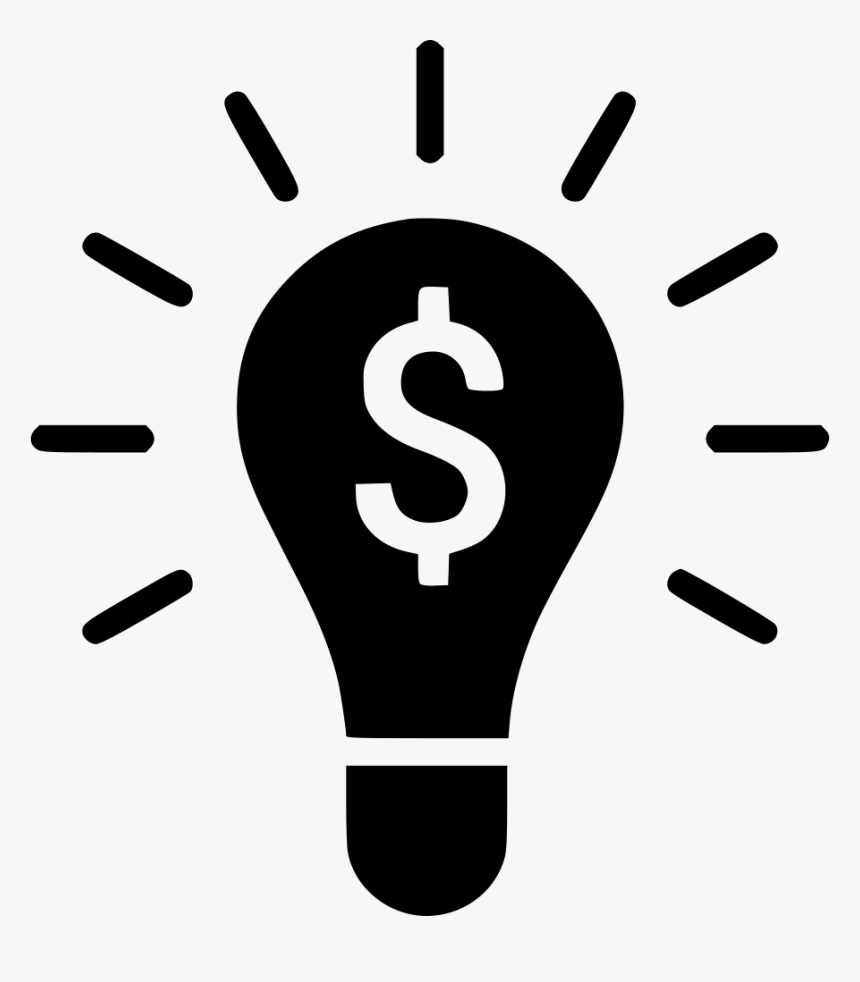Lightbulb Idea - Entrepreneur Icon Png, Transparent Png, Free Download