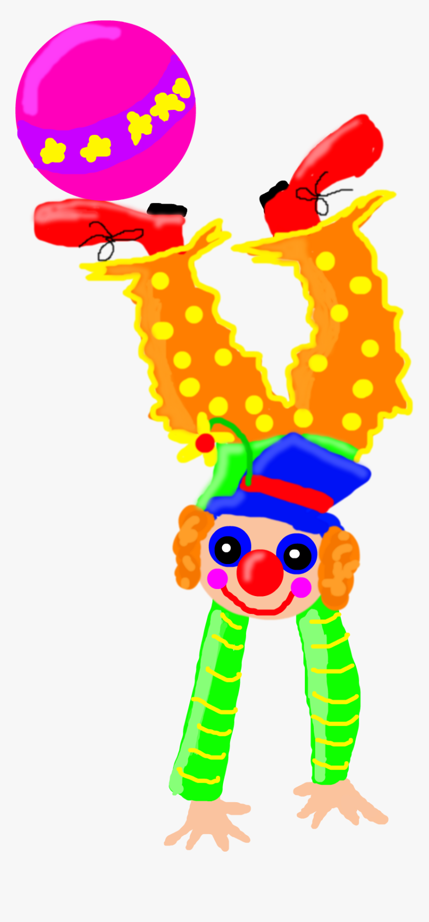 Png Download , Png Download - Clown Upside Clipart, Transparent Png, Free Download