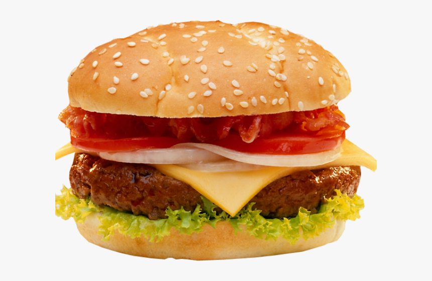 Transparent Burger Transparent Png - Pizza And Bargar, Png Download, Free Download