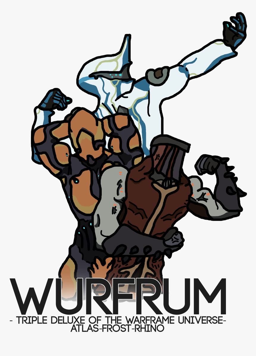 Uhxmp0p - Atlas And Rhino Warframe, HD Png Download, Free Download