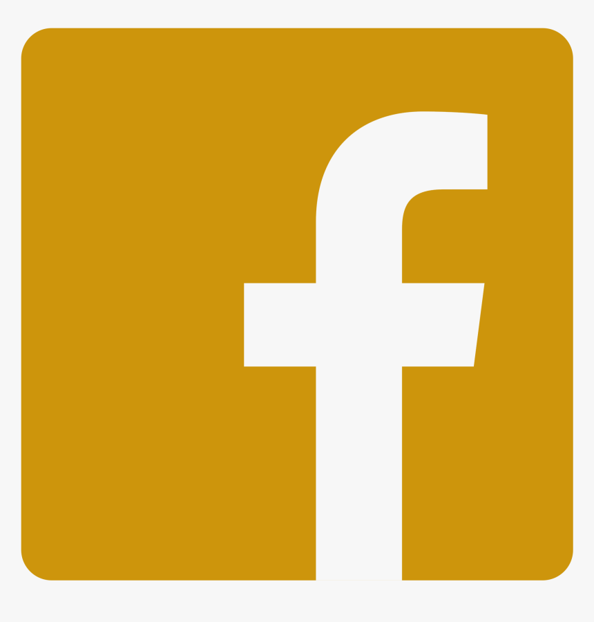 Facebook Icon Gold Png, Transparent Png, Free Download