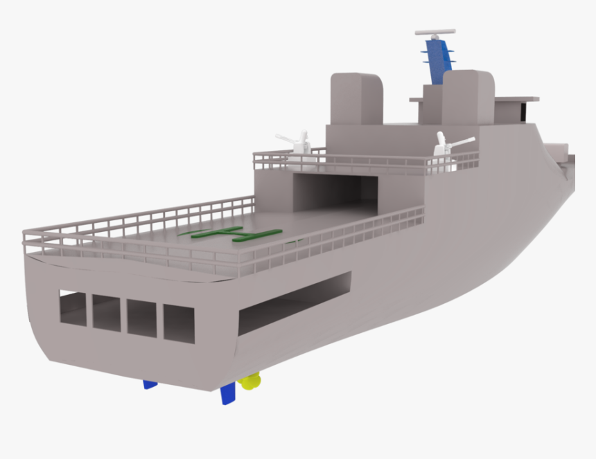 Warship Cad Model 3d, HD Png Download, Free Download