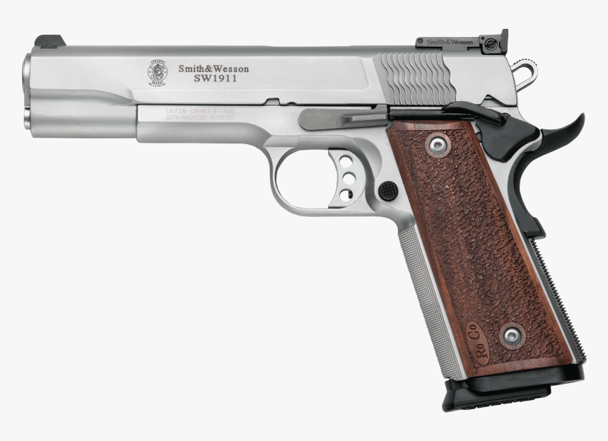 Smith And Wesson Png - Smith And Wesson 1911 Pro Series 9mm, Transparent Png, Free Download