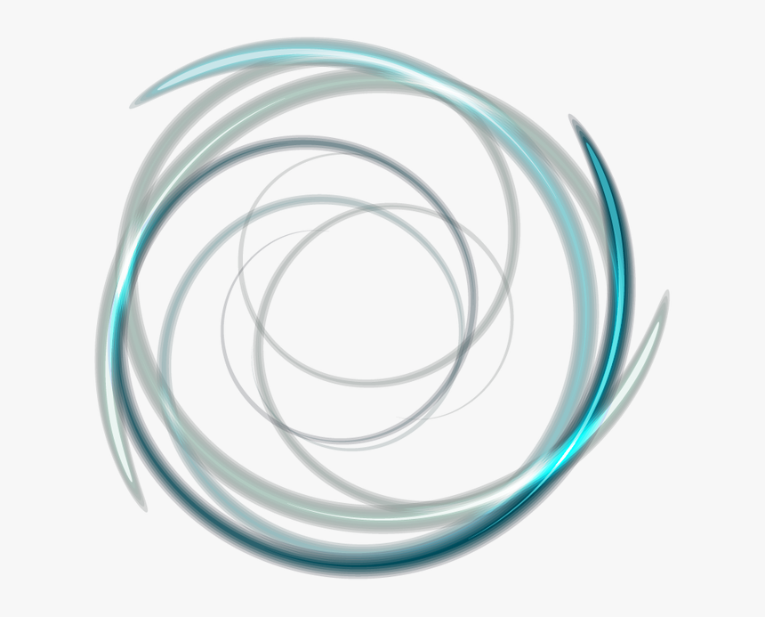 Technology Circle Font - Cool Blue Circle Png, Transparent Png, Free Download