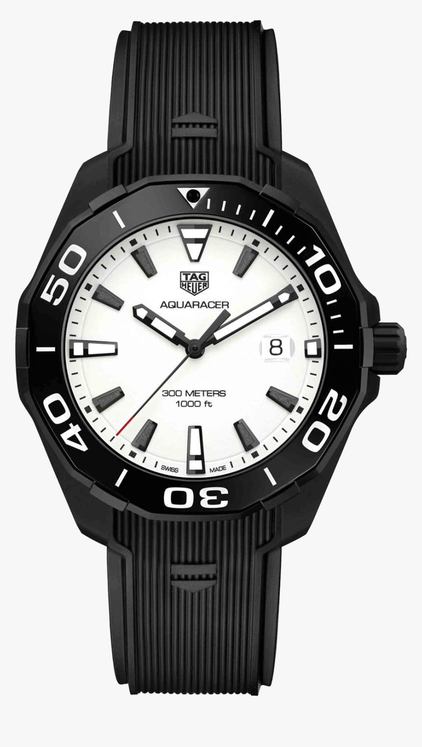 Aquaracer 3-hand Nightdiver - Men's Tag Heuer Aquaracer Titanium Automatic, HD Png Download, Free Download