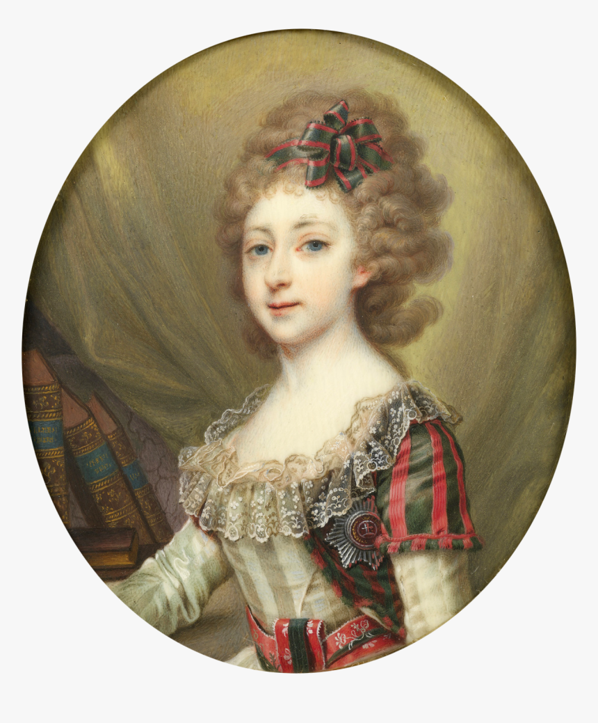 Elena Pavlovna By Anonym After Borovikovskiy - Grand Duchess Elena Pavlovna Of Russia 1796, HD Png Download, Free Download
