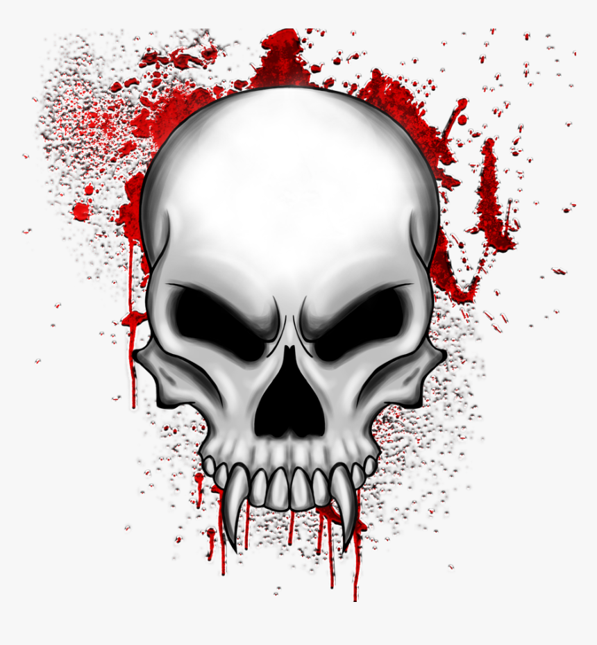 Skull Logo Transparent - Skull Design For Logo Transparent, HD Png Download, Free Download