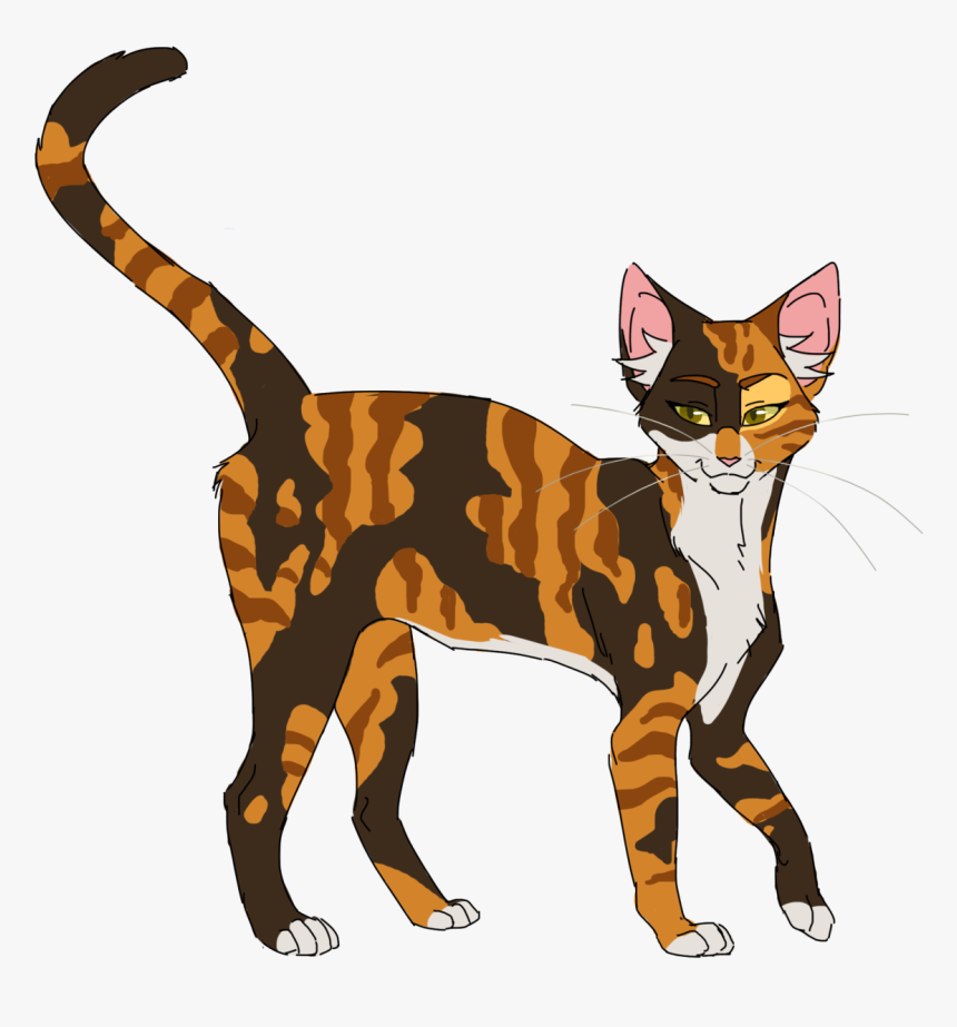 Feline Clipart Cat Design - Spotted Leaf Warrior Cats, HD Png Download, Free Download