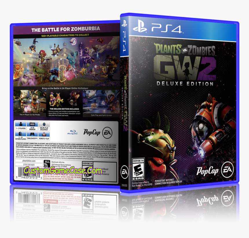 Plants Vs Zombies Garden Warfare - Plants Vs Zombies 2 Ps4 Cover, HD Png Download, Free Download