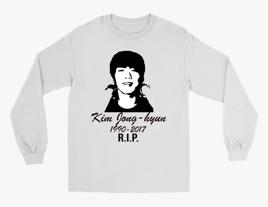 Rip Kim Jong-hyun T Shirt - Long-sleeved T-shirt, HD Png Download, Free Download