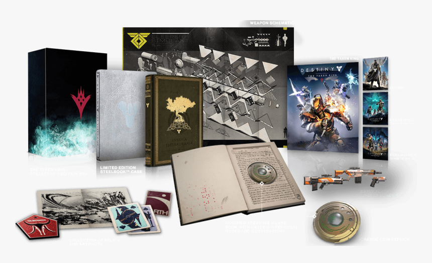 Ttk Physical Collectors Edition Esrb - Destiny 1 Limited Edition, HD Png Download, Free Download