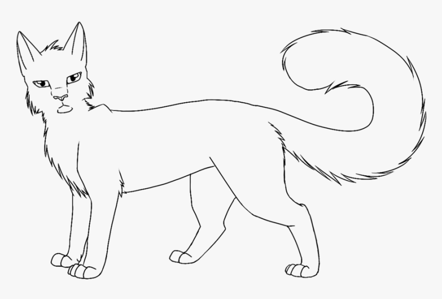 Printable Warrior Cat Coloring Pages, HD Png Download, Free Download
