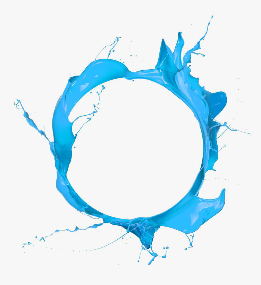 #circle #paint #frame #splash #4asno4i - Circle Paint Frame Png, Transparent Png, Free Download