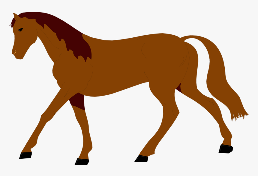 Figure,sorrel,mare,horse Supplies,mustang Horse,clip - Horse & Mrs Cake Topper, HD Png Download, Free Download