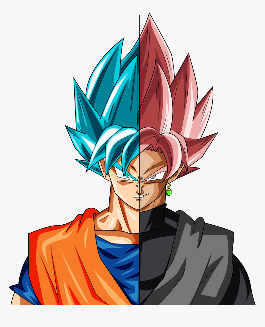 Goku E Goku Black, HD Png Download, Free Download